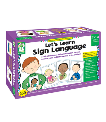 Let's Learn Sign Language, Grades Pk - 2 162057649X Book Cover