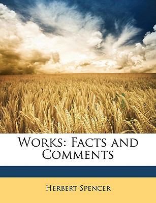 Works: Facts and Comments 1146839642 Book Cover