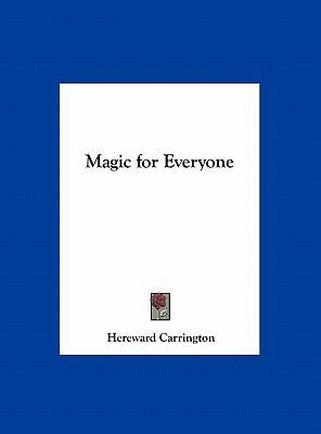 Magic for Everyone 1161371680 Book Cover