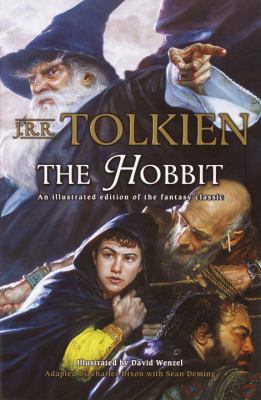 The Hobbit: An Illustrated Edition of the Fanta... 0613536843 Book Cover