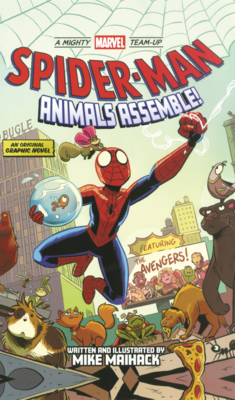 Spider-Man: Animals Assemble! B0GMZ34XHG Book Cover