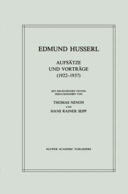 Aufsätze Und Vorträge (1922-1937) [German] 9401076537 Book Cover