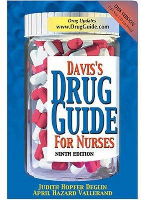 Davis's Drug Guide for Nurses [With CDROM] 0803611528 Book Cover