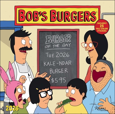 Bob's Burgers 2026 Wall Calendar (Includes Stic... 0789348314 Book Cover