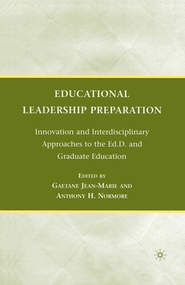 Educational Leadership Preparation: Innovation ... 1349384836 Book Cover