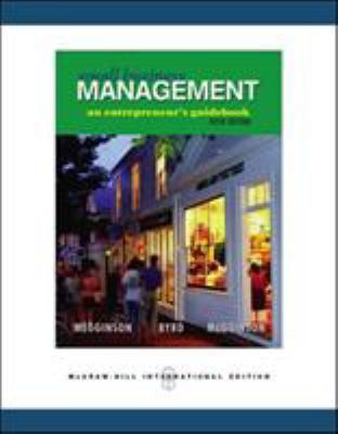 Small Business Management 0071244646 Book Cover