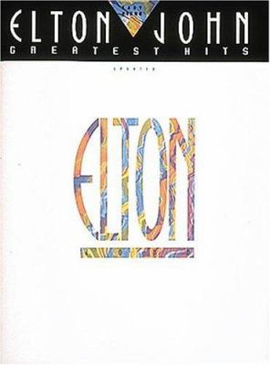 Elton John - Greatest Hits Updated Easy Piano S... 0793510627 Book Cover