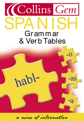Spanish Grammar and Verb Tables (Collins Gem) (... [German] 000710202X Book Cover