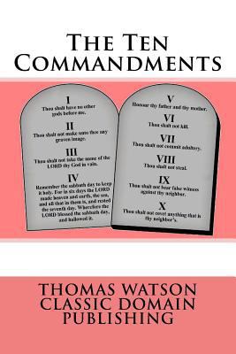 The Ten Commandments 150023284X Book Cover