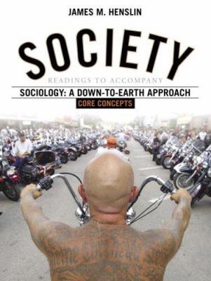 Society: Readings to Accompany Sociology: A Dow... 0205468446 Book Cover