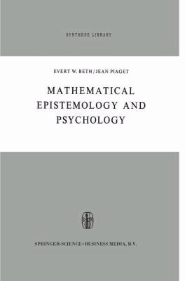 Mathematical Epistemology and Psychology 9048183286 Book Cover