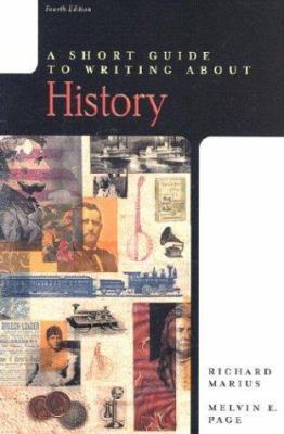 A Short Guide to Writing About History, 4th Edi... 0321093003 Book Cover