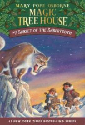 Sunset of the Sabertooth (Magic Tree House #7) B002BSEWUI Book Cover
