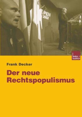 Der Neue Rechtspopulismus [German] 3810039365 Book Cover