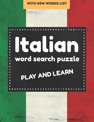Italian word search puzzle: italian word search... B08RR38XNF Book Cover