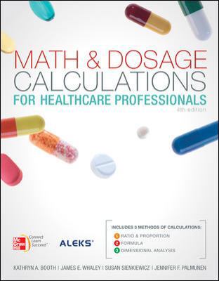 Math & Dosage Calculations for Healthcare Profe... 0073374695 Book Cover