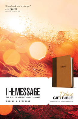Message Deluxe Gift Bible: The Bible in Contemp... 1631465783 Book Cover