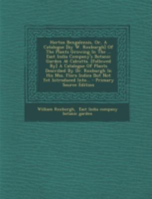 Hortus Bengalensis, Or, A Catalogue [by W. Roxb... 1293470953 Book Cover