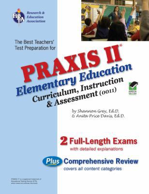 Praxis II Elementary Education: Curriculum, Ins... 0738603988 Book Cover