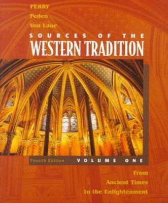 Sources Of Western Tradition Volume 1: From Anc... 0395892015 Book Cover