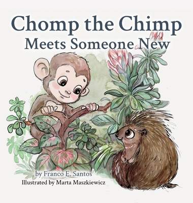 Chomp the Chimp Meets Someone New [Large Print] 1971921076 Book Cover