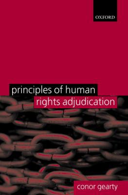 Principles of Human Rights Adjudication 0199270686 Book Cover