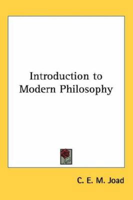 Introduction to Modern Philosophy 1432600583 Book Cover