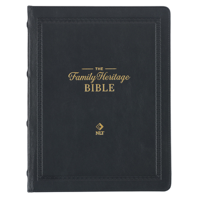 NLT Family Heritage Bible, Large Print Family D... 1639522328 Book Cover