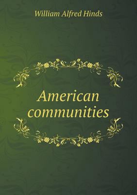 American Communities 5518430094 Book Cover
