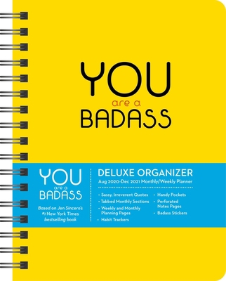 You Are a Badass 17-Month 2020-2021 Monthly/Wee... 1524858048 Book Cover
