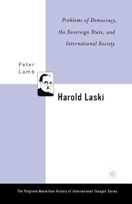 Harold Laski: Problems of Democracy, the Sovere... 1349529141 Book Cover