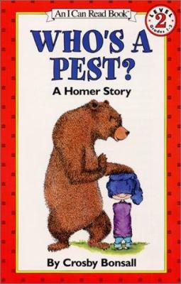 Who's a Pest?: A Homer Story 0066239443 Book Cover