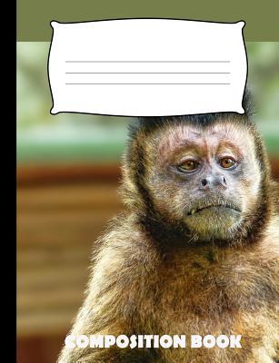 Composition Book: Monkey Composition Notebook W... 1073009734 Book Cover