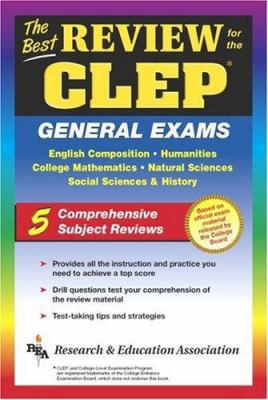 CLEP General Exam (Rea) -The Best Exam Review f... 0878919007 Book Cover