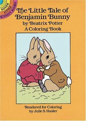 The Little Tale of Benjamin Bunny Coloring Book 0486262391 Book Cover