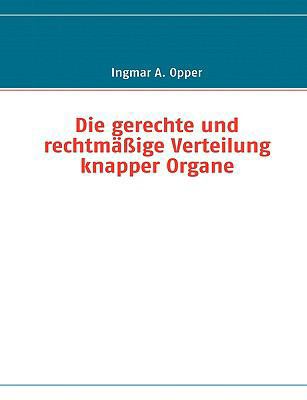 Die gerechte und rechtmäßige Verteilung knapper... [German] 3833499893 Book Cover