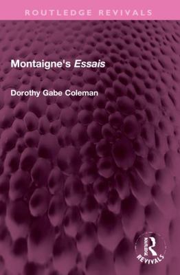 Montaigne's 'Essais' 1032303271 Book Cover