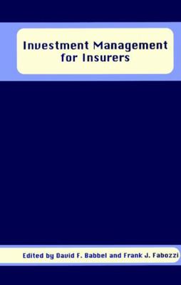 Investment Management for Insurers 1883249473 Book Cover