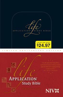Life Application Study Bible-NIV-Personal Size ... 1414333994 Book Cover