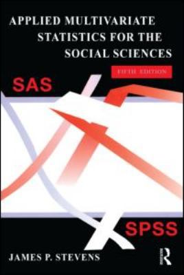 Applied Multivariate Statistics for the Social ... 0805859039 Book Cover