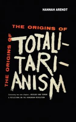 The Origins of Totalitarianism 5781998705 Book Cover