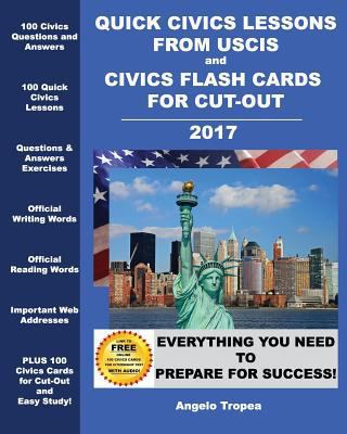 Quick Civics Lessons from USCIS and Civics Flas... 1499387504 Book Cover