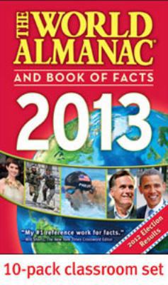 Paperback The World Almanac and Book of Facts 2013 Book