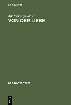 Von der Liebe [German] 3110179156 Book Cover