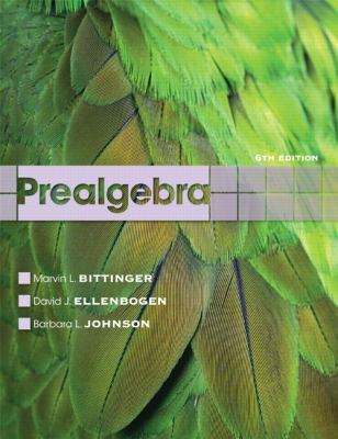 Prealgebra, 6Th/E B01BK143SC Book Cover