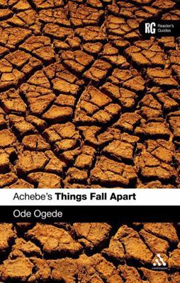 Achebe's Things Fall Apart 0826490840 Book Cover