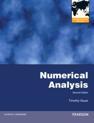 Numerical Analysis 0321818768 Book Cover