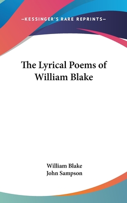 The Lyrical Poems of William Blake 0548226989 Book Cover