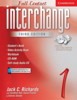 Interchange Full Contact 1 Student's Book with ... 0521614694 Book Cover