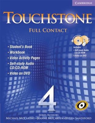 Touchstone Level 4 Full Contact (with Ntsc DVD)... 0521757754 Book Cover